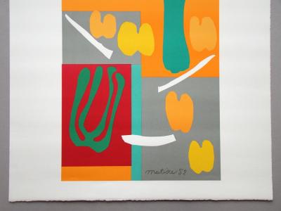 Henri MATISSE (after) - Végétaux, 2007 - Edition lithograph signed and dated 2