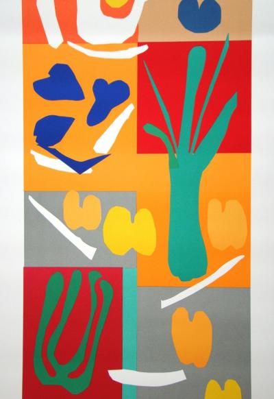 Henri MATISSE (after) - Végétaux, 2007 - Edition lithograph signed and dated 2