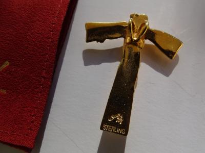 Salvador DALI (d’après) - Christ de Saint Jean de la Croix - Collier et bracelet 2