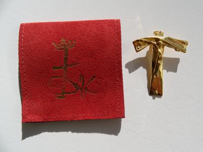 Salvador DALI (d’après) - Christ de Saint Jean de la Croix - Collier et bracelet 2