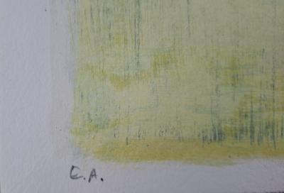 Michel Jouenne - Bateaux à marée basse - Lithographie originale signée au crayon 2