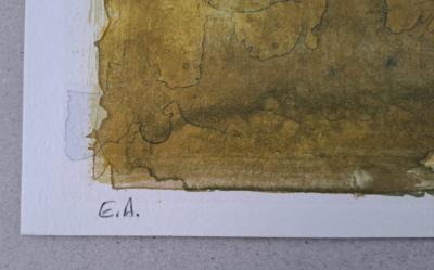 Michel Jouenne - Terres inondées - Lithographie originale signée au crayon 2