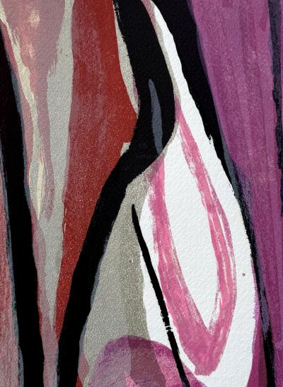 Bram VAN VELDE - Composition, 1977 - Lithographie originale signée numérotée crayon 2