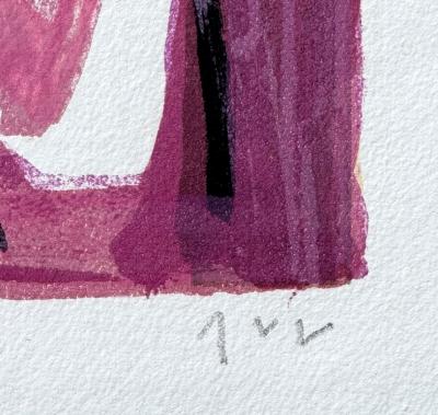 Bram VAN VELDE - Composition, 1977 - Lithographie originale signée numérotée crayon 2