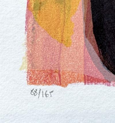 Bram VAN VELDE - Composition abstraite, 1977 - Lithographie originale signée numérotée crayon 2