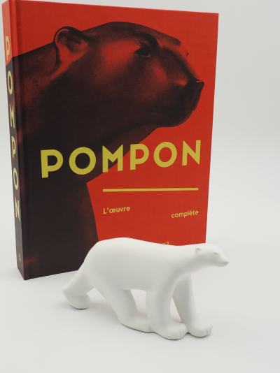 Francois Pompon - Ours Pompon 17cm - Sculpture en pierre reconstituée - 2024 2