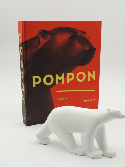 Francois Pompon - Ours Pompon 22cm - Sculpture en pierre reconstituée, 2024 2