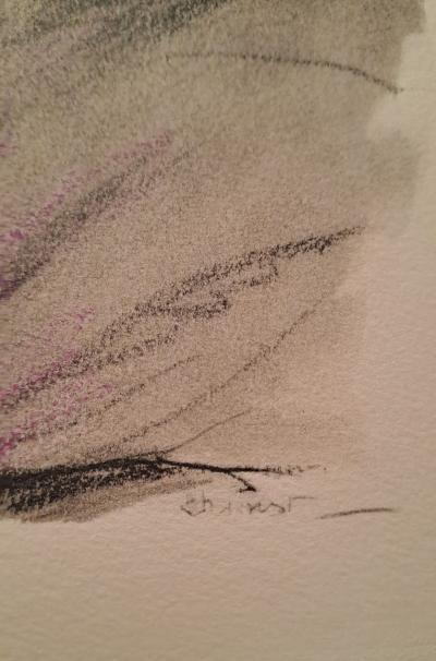 Edouard Jules Chimot - Le gitan à l’alcaraza - Lithographie originale signée 2