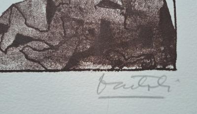 Ecole Contemporaine - Scènes d’étreinte - Lithographie originale signée et numérotée au crayon 2