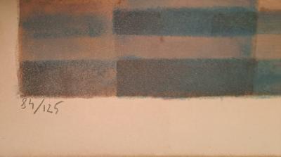 Louis Toffoli - Les jonques - Lithographie originale signée et numérotée au crayon 2