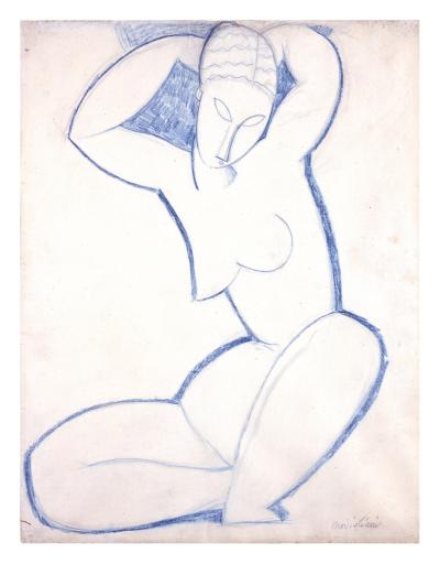 Amadeo Modigliani (D’après) - Etude pour 