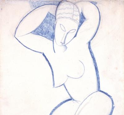 Amadeo Modigliani (D’après) - Etude pour 