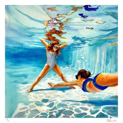 Maude OVIZE - Enfance, 2025 - Sérigraphie signée et numérotée