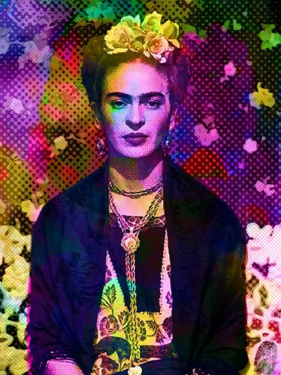 Vincent SABATIER - Frida, 2019 - Sérigraphie signée au crayon 2