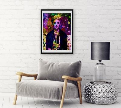 Vincent SABATIER - Frida, 2019 - Sérigraphie signée au crayon 2