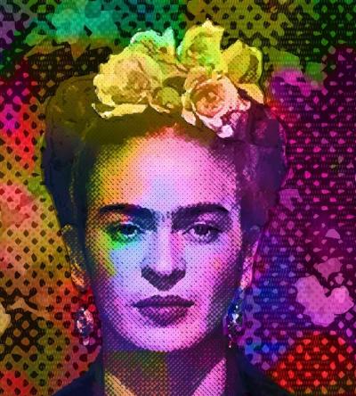 Vincent SABATIER - Frida, 2019 - Sérigraphie signée au crayon 2