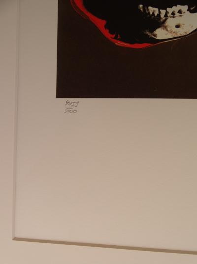 Andy Warhol (d’après) - Crâne, lithographie 2