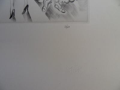 Mily POSSOZ : Les lectrices - Gravure originale signée 2