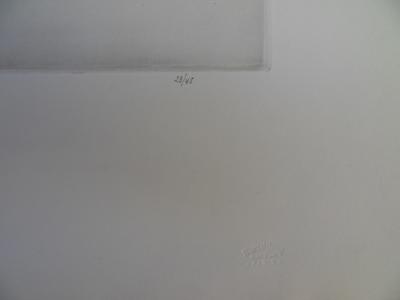 Mily POSSOZ : L’Enfant et le papillon - Gravure originale signée 2