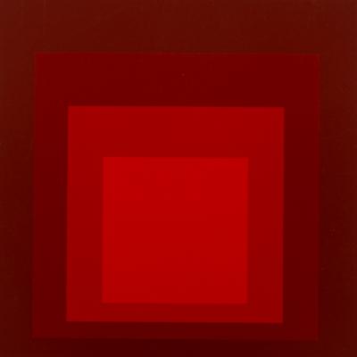 Josef ALBERS : R I d 5 - Sérigraphie originale 2