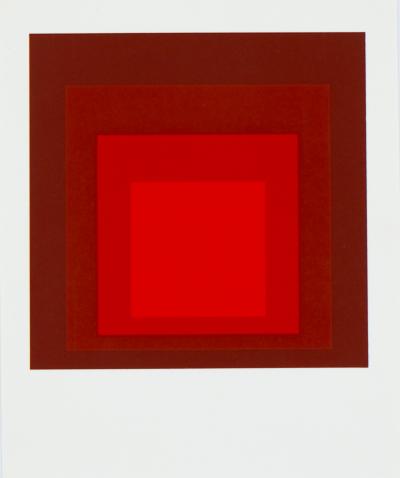 Josef ALBERS : R I d 5 - Sérigraphie originale 2