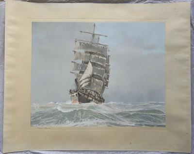 Marin-Marie - Trois-mâts sous grande voilure , 2