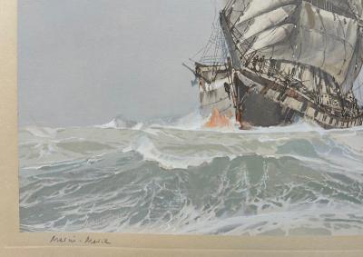 Marin-Marie - Trois-mâts sous grande voilure , 2