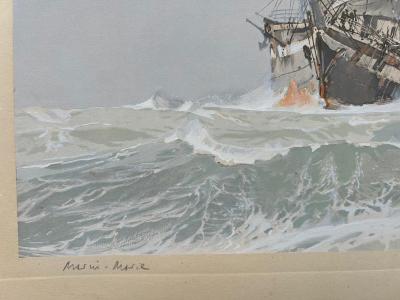 Marin-Marie - Trois-mâts sous grande voilure , 2