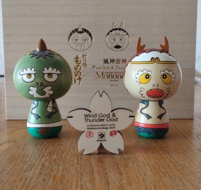 Takashi Murakami - Fujin & Raijin Kokeshi Set 2