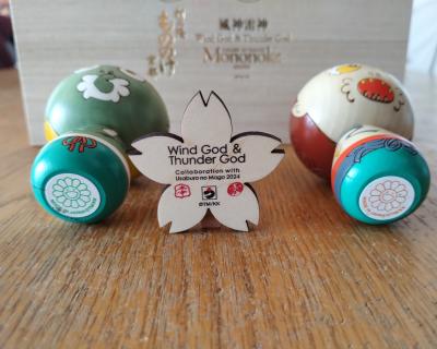 Takashi Murakami - Fujin & Raijin Kokeshi Set 2