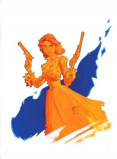 Pierre Alary - Gone with the wind - Tirage d’Art signé au crayon 2