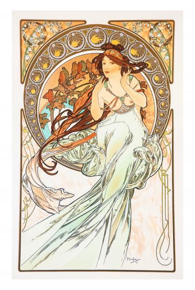 Alphonse Mucha - (D’après) - 
