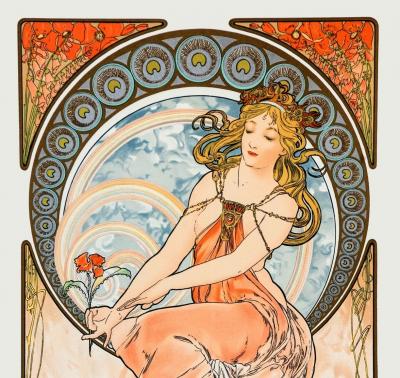 Alphonse Mucha - (D’après) - 