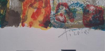 Paul Aïzpiri - Paris - Affiche lithographique, signée au crayon 2