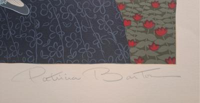 Patricia Barton - La femme et l’enfant- Lithographie originale, signée et numérotée au crayon 2