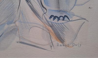 Raoul Dufy - Coupe de fruits - Lithographie originale, réhaussée à l’aquarelle 2