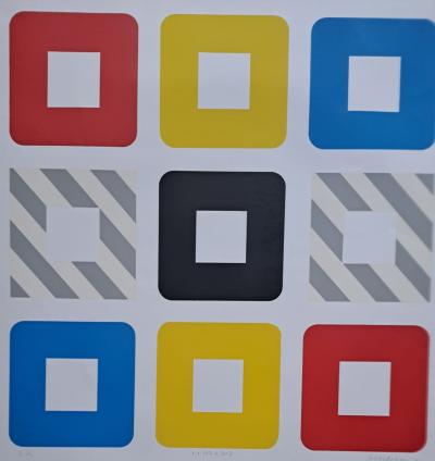 Lennart Heideken - 1 + 1x2 + 2x3 -  Sérigraphie, signée et numérotée EA au crayon 2