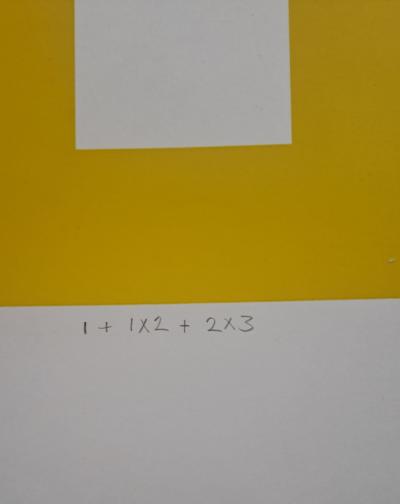 Lennart Heideken - 1 + 1x2 + 2x3 -  Sérigraphie, signée et numérotée EA au crayon 2