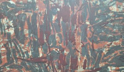 Louis Nallard - Composition -  Lithographie originale, signée et numérotée au crayon 2