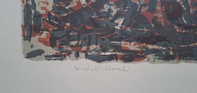 Louis Nallard - Composition -  Lithographie originale, signée et numérotée au crayon 2