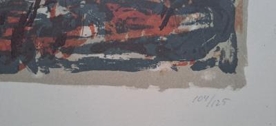 Louis Nallard - Composition -  Lithographie originale, signée et numérotée au crayon 2