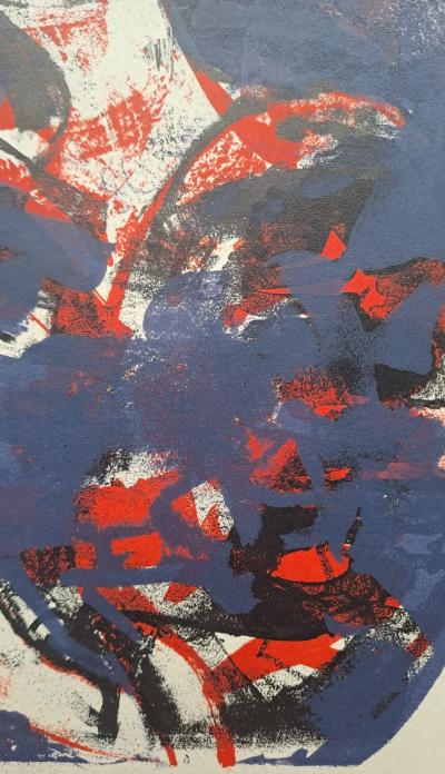 Jacques Yankel - Le clown - Lithographie en couleur 2