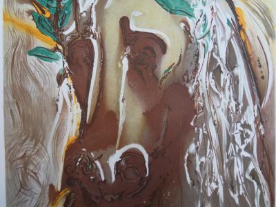 Salvador DALI : Les Chevaux, Le Cheval de Printemps - Lithographie signée 2