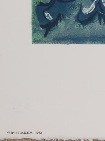 Salvador DALI : Les Chevaux, Neptune - Lithographie signée 2