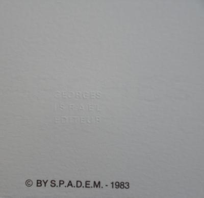 Salvador DALI : Les Chevaux, Bucéphale - Lithographie signée 2