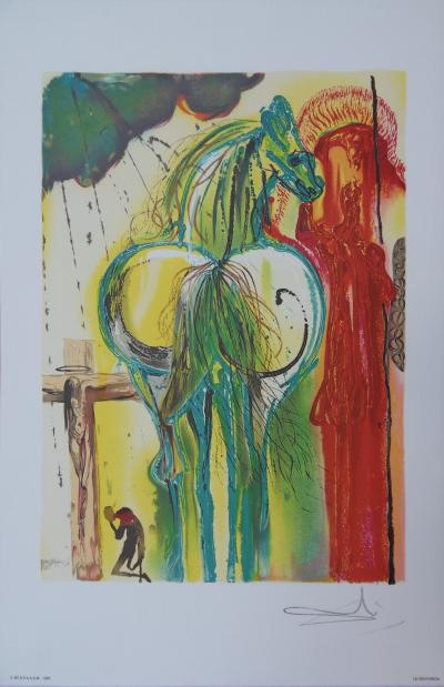 Salvador DALI: The Horses, The Centurion - Signed Lithograph 2