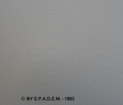 Salvador DALI : Les Chevaux, Le Chevalier Chrétien - Lithographie signée 2