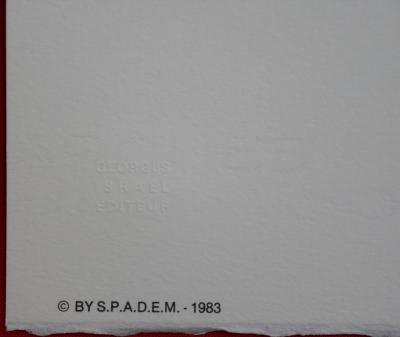 Salvador DALI : Les Chevaux, Le Picador - Lithographie signée 2