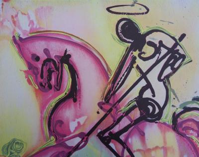 Salvador DALI: The Horses, Saint George - Signed Lithograph 2