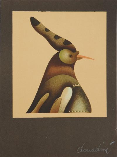 Jean Paul DONADINI: The Exotic Bird - Original signed lithograph 2
